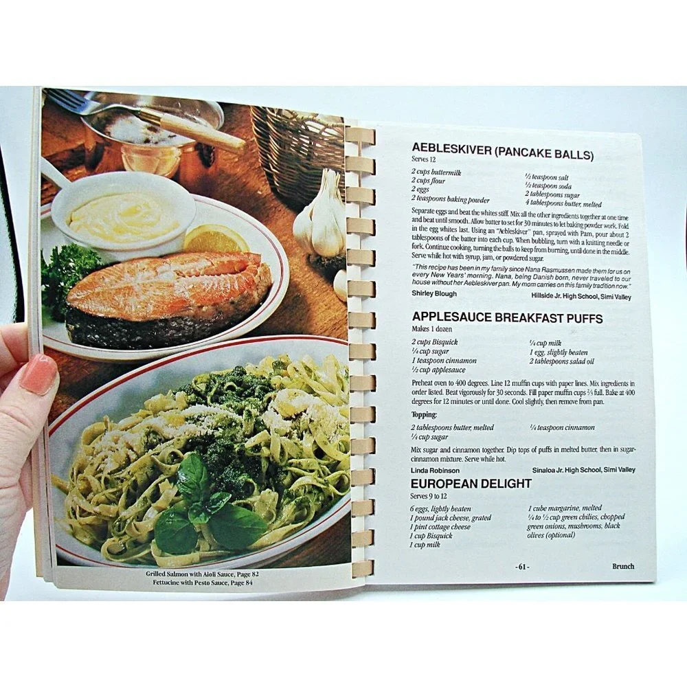 Vintage Spiral California Recipes BBQ’s Picnics & Parties Cookbook Cooking 1991 - Picture 6 of 12